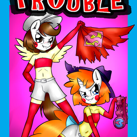 Double Trouble Porn comic Cartoon porn comics on My Little Pony: Anthro