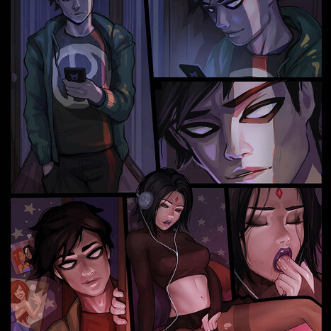 Melancholy of Raven Porn comic Cartoon porn comics on DC Universe