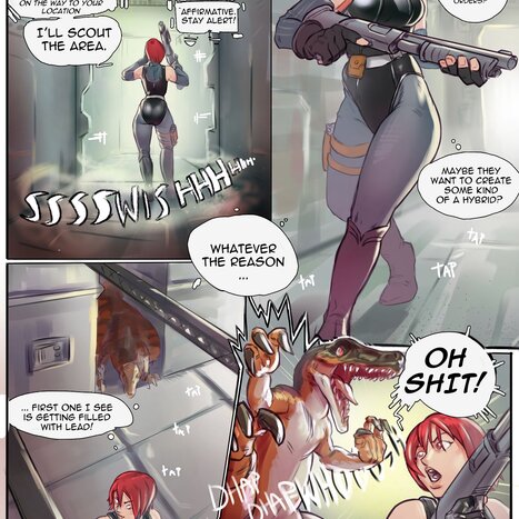 Dino D.N.A Porn comic Cartoon porn comics on Dino Crisis