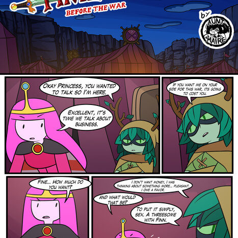 Adventure Time: Before the War Porn comic Cartoon porn comics on Adventure Time