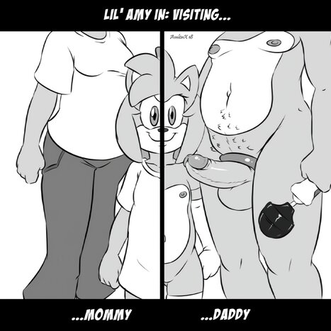 Pool Lil&#039; Amy in Visiting Porn comic Cartoon porn comics on Trash