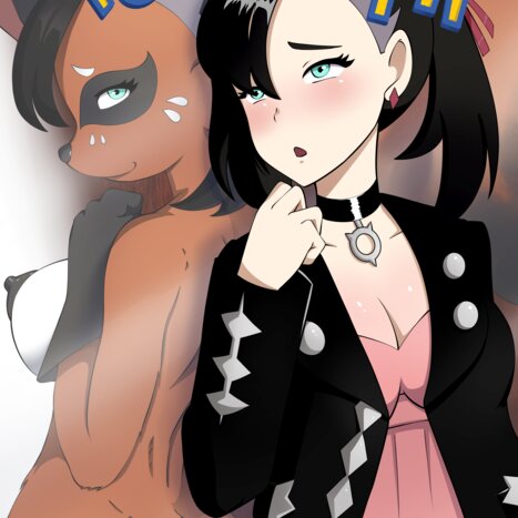 PokéMorph - Marnie Porn comic Cartoon porn comics on Pokemon