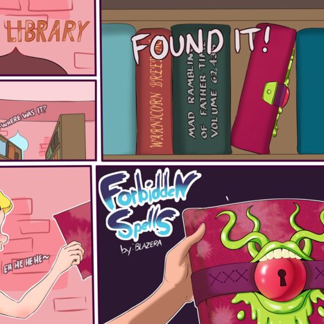 Forbidden Spells Porn comic Cartoon porn comics on Star vs The Forces of Evil