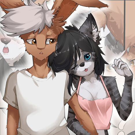 Gone for a Week 1 Porn comic Cartoon porn comics on Furry