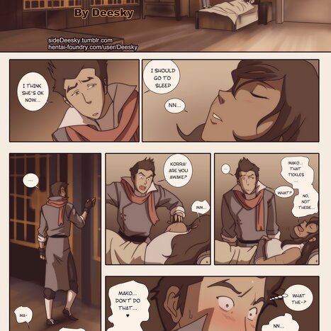 Dreaming Porn comic Cartoon porn comics on The Legend of Korra