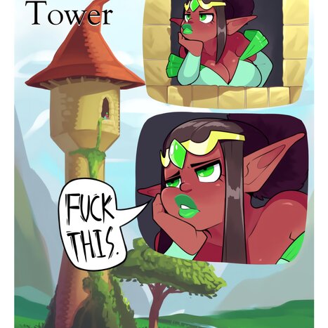 Lonely Tower Porn comic Cartoon porn comics on Others