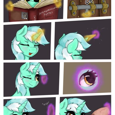 Interdimensional Portals Porn comic Cartoon porn comics on My Little Pony: Mini comics