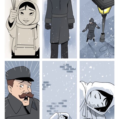 Embers and Embraces Porn comic Cartoon porn comics on The Little Match Girl