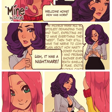 Mine Porn comic Cartoon porn comics on My Little Pony: Humanization