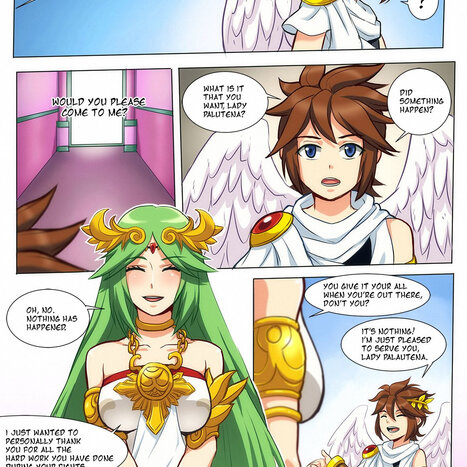 Pit&#039;s Reward Porn comic Cartoon porn comics on Kid Icarus