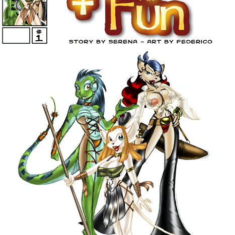 Quest For Fun 1 Porn comic Cartoon porn comics on Furry