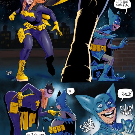 Bat Girl vs Bat Mite Porn comic Cartoon porn comics on DC Universe