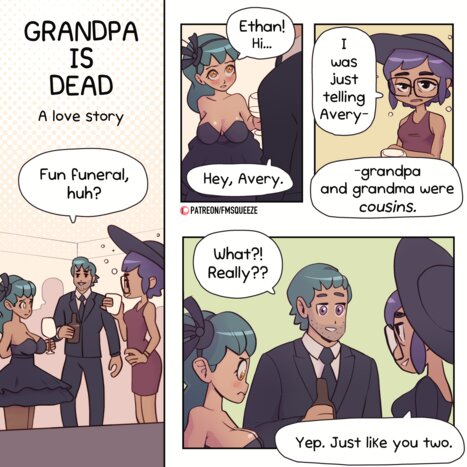 Grandpa is Dead- A Love Story Porn comic Cartoon porn comics on Others
