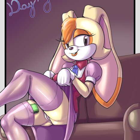 Vanilla&#039;s Day Job Porn comic Cartoon porn comics on Sonic the Hedgehog