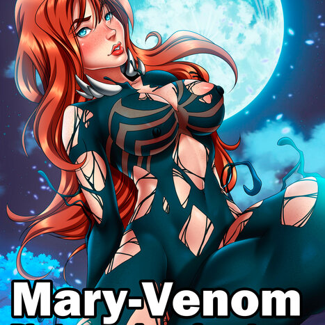 Mary-Venom - Photo session of madness Porn comic Cartoon porn comics on Marvel