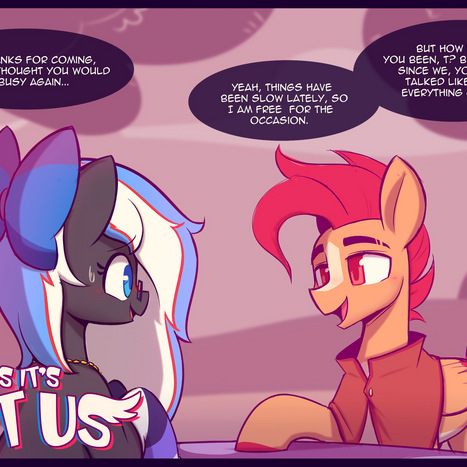 Guess It's Just Us Porn comic Cartoon porn comics on My Little Pony: Friendship is Magic