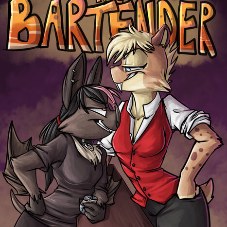 Betting the Bartender Porn comic Cartoon porn comics on Furry