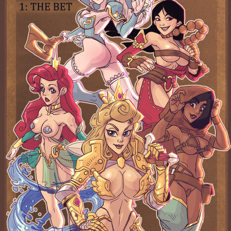 Princess Quest Adventures 1: The Bet Porn comic Cartoon porn comics on Crossovers