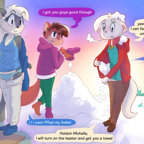 A fun dare! Porn comic Cartoon porn comics on Furry