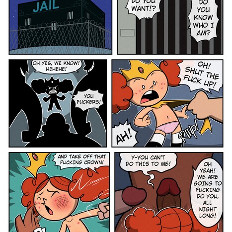 Jailed Princess Porn comic Cartoon porn comics on The Powerpuff Girls