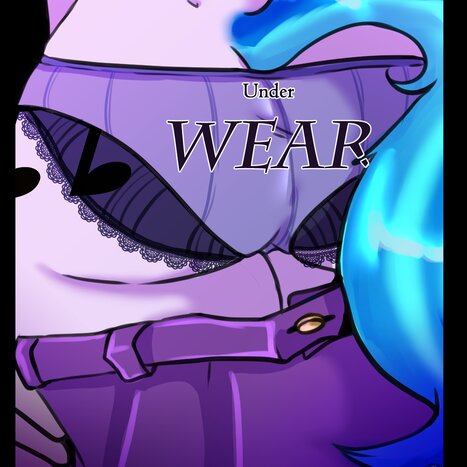 Underwear Porn comic Cartoon porn comics on My Little Pony: Anthro