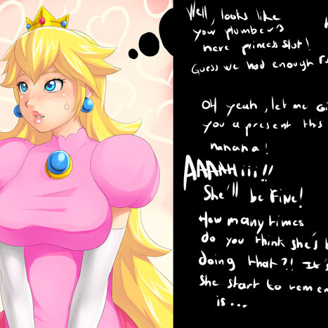 Bitchy Peach Porn comic Cartoon porn comics on Super Mario Bros