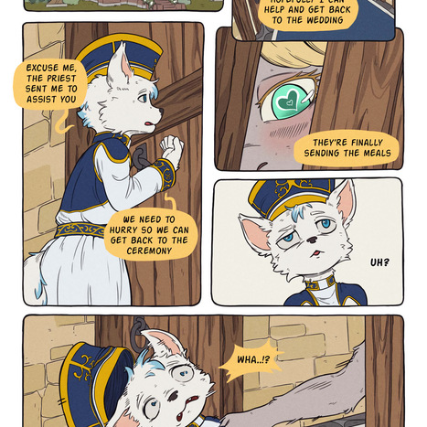 Wedding Day Porn comic Cartoon porn comics on Furry