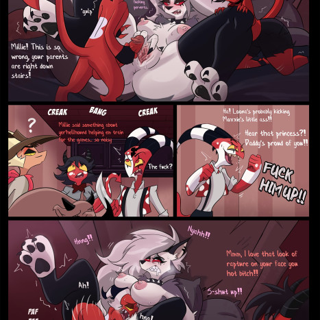 Sinful Pleasures Porn comic Cartoon porn comics on Helluva Boss