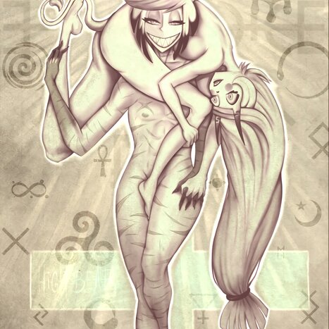 Demonic Lust Porn comic Cartoon porn comics on Hazbin Hotel