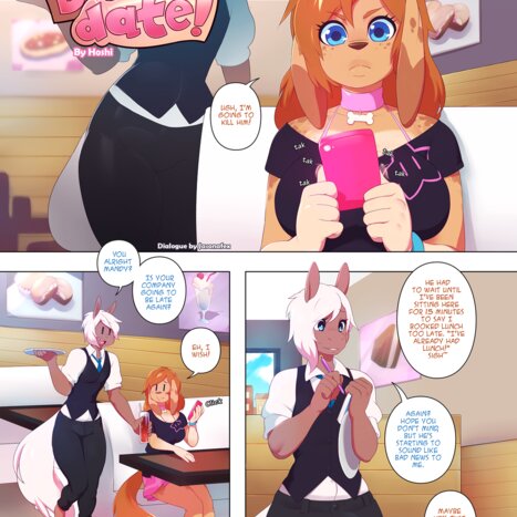 Double Date Porn comic Cartoon porn comics on Furry