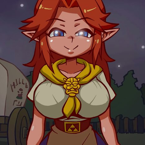 Milf Cremia x Shota Link Porn comic Cartoon porn comics on The Legend of Zelda