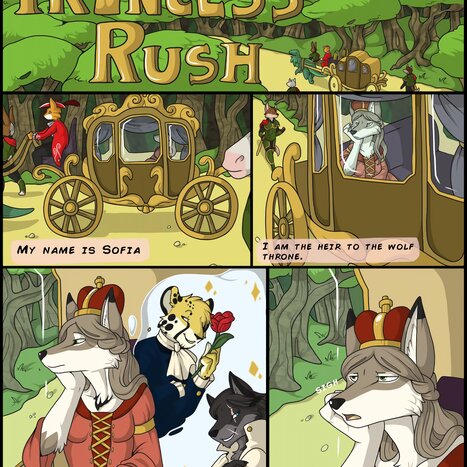 Princess Rush Porn comic Cartoon porn comics on Trash