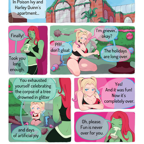 Seasonal Fun Porn comic Cartoon porn comics on DC Universe
