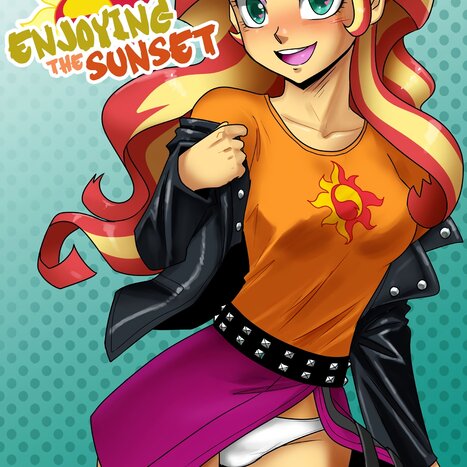 Enjoying the Sunset Porn comic Cartoon porn comics on My Little Pony: Equestria Girls