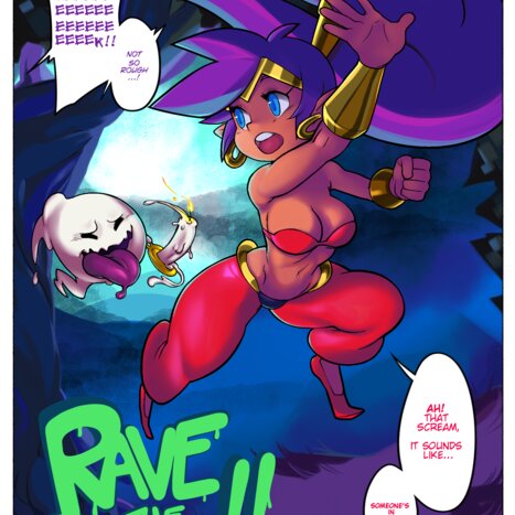 Rave in the Grave!! Porn comic Cartoon porn comics on Shantae