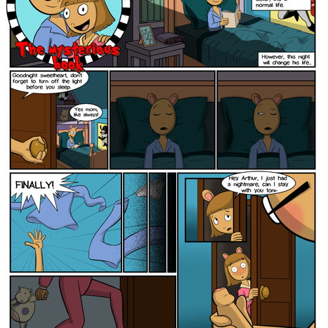 The mysterious book Porn comic Cartoon porn comics on Arthur