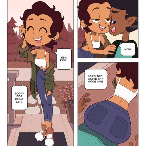 Guz&#039;s fantasy with Luz Porn comic Cartoon porn comics on The Owl House
