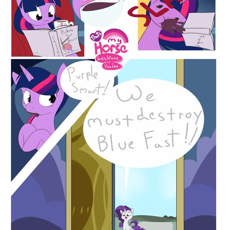That&#039;s My Horse - Lesbians are Voodoo Porn comic Cartoon porn comics on My Little Pony: Classic