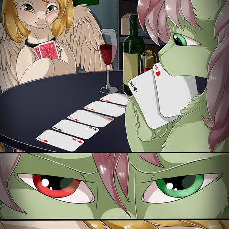Card Game Porn comic Cartoon porn comics on Trash