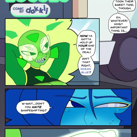 Peridot and Lapis Lazuli Cut Your Loses Porn comic Cartoon porn comics on Steven Universe