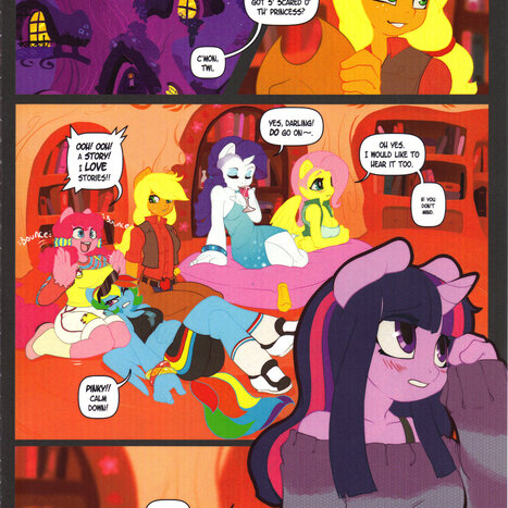 Private Lesson Porn comic Cartoon porn comics on My Little Pony: Anthro