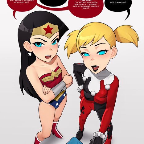 Wonder Lole x Lole Quinn Porn comic Cartoon porn comics on DC Universe