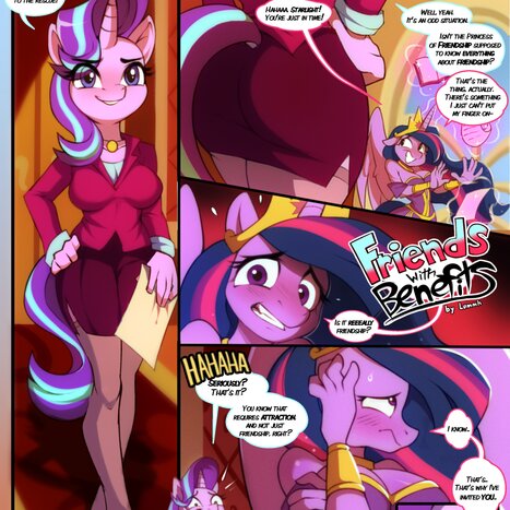 MLP Friendship With Benefits Porn comic Cartoon porn comics on My Little Pony: Anthro