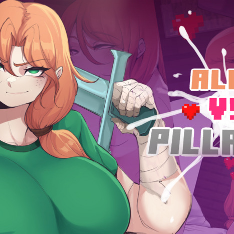 Alex vs. Pillager Porn comic Cartoon porn comics on Minecraft
