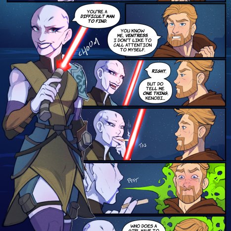 Hello There A Star Wars Story Porn comic Cartoon porn comics on Star Wars