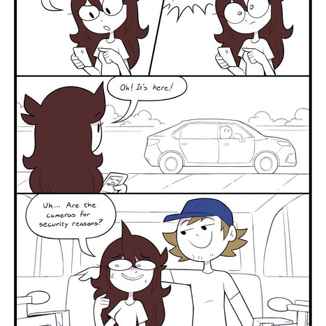 My Uber Ride - Jaiden Porn comic Cartoon porn comics on YouTube