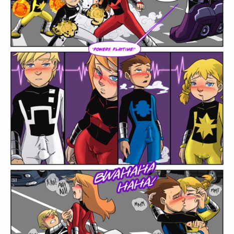 Powers Playtime Porn comic Cartoon porn comics on Marvel