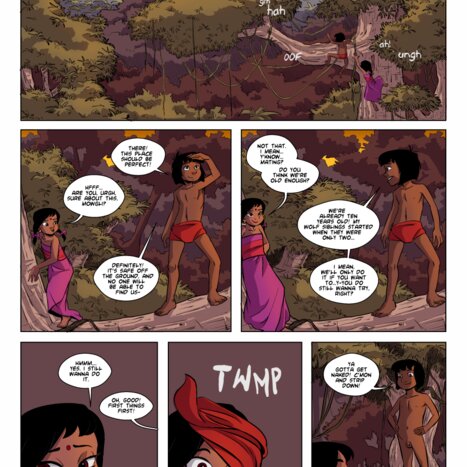 Jungle Love Porn comic Cartoon porn comics on The Jungle Book