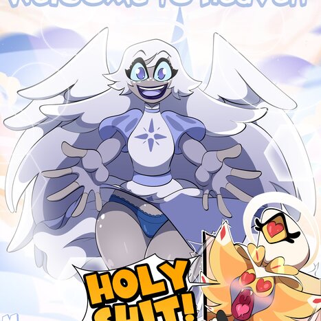 Sir Pentious in Heaven Porn comic Cartoon porn comics on Hazbin Hotel