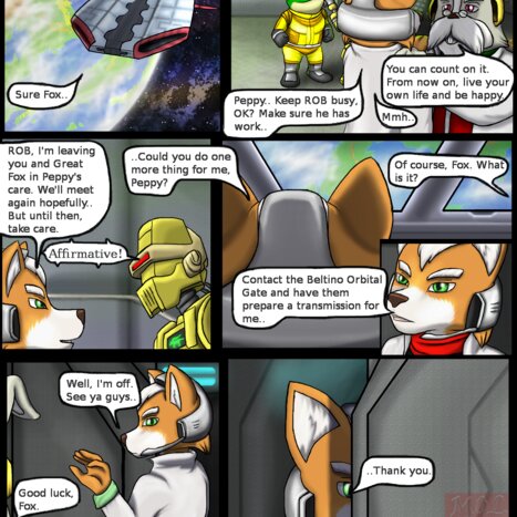 Good Bye Star Fox Porn comic Cartoon porn comics on Star Fox